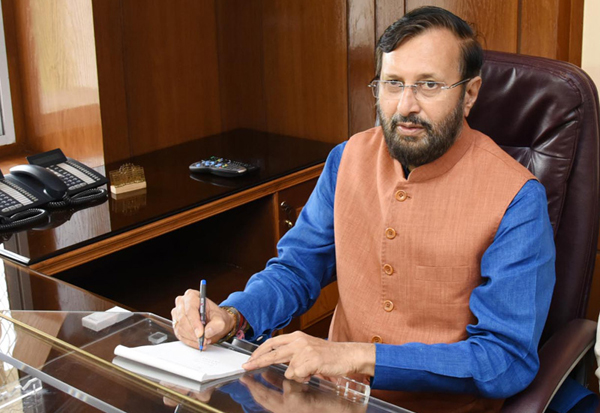 Prakash Javadekar assumes charge of HRD Ministry 