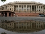 Trinamool lawmakers protest outside Parliament over demonetisation