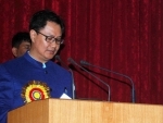 Kiren Rijiju honours the families of the Martyrs of Uri attack