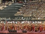 Sri Sri's World Culture Fest opens with spectacular show; PM, world leaders attend