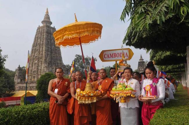 Bihar beefs up security around Bodh Gaya Temple following a jump in tourist arrival numbers 