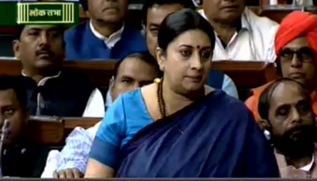 Irani wishes good luck to successor Javadkar, says she is eager to work in new capacity