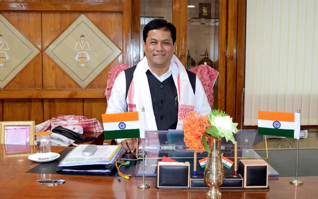 Sonowal launched Assam CM web portal