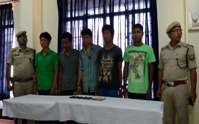 Police arrested five NDFB(S) militants in Assam