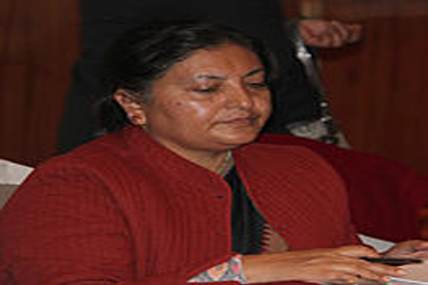 Nepal President Bidhya Devi Bhandari's visit to India cancelled