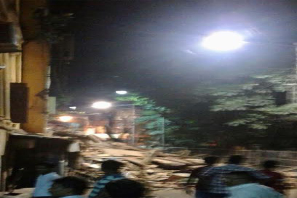 Two killed as residential building collapses in Kolkata