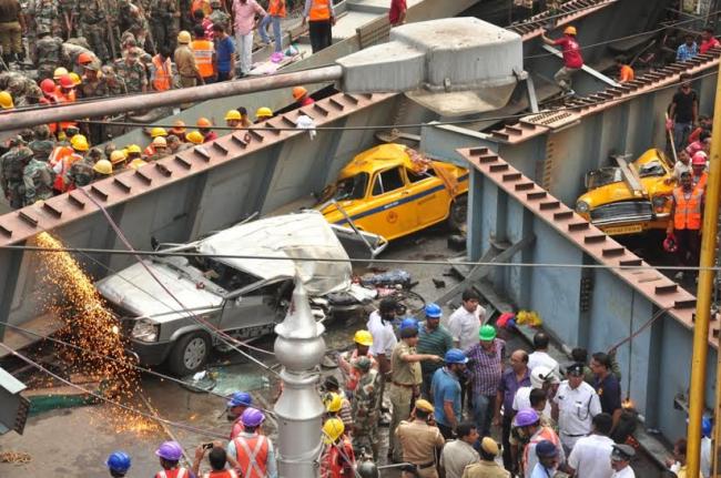 Kolkata flyover tragedy: Construction farm's civil execution manager arrested