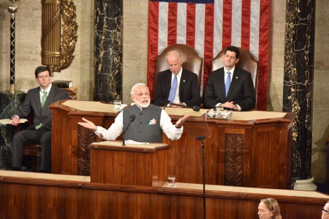 Terrorism is incubated in India's neighbourhood: PM Modi to US Congress