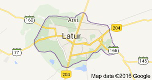 Water train reaches Latur