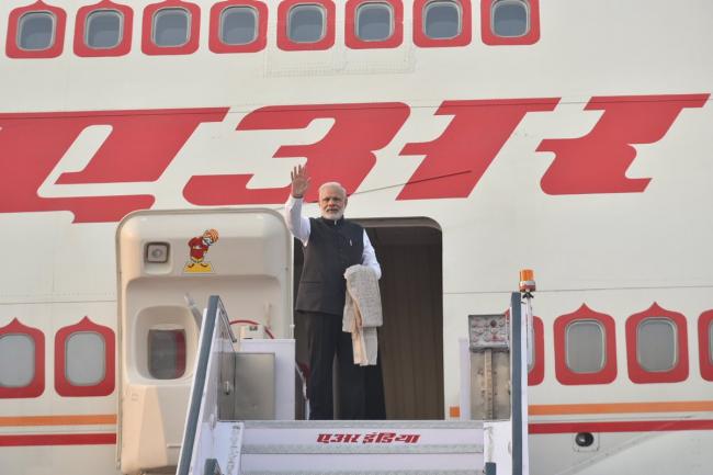 Prime Minister Narendra Modi leaves for Japan