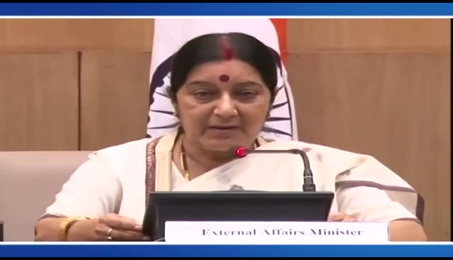 Sushma Swaraj: Government making all efforts to bring back Father Tom 