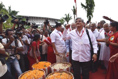 Currency ban: Left leader Sitaram Yechury slams Modi