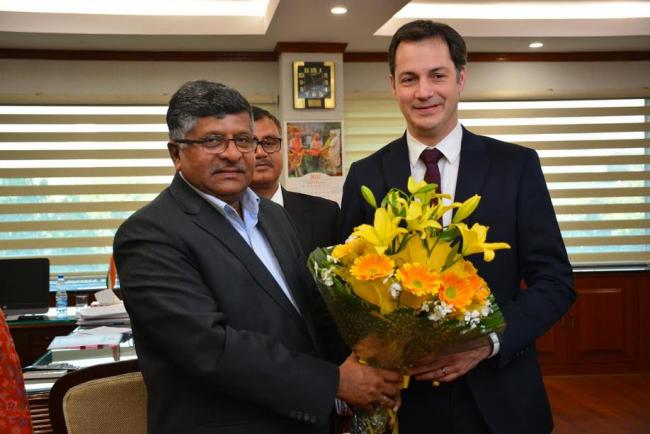 India and Belgium agree to work together for wider digital empowerment