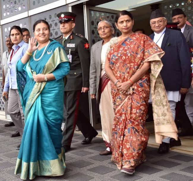 President of Nepal arrives in India on five-day State visit