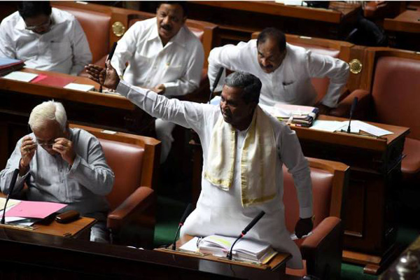 I-T raid an attempt to silence Opposition's voice against BJP: Karnataka CM Siddaramaiah