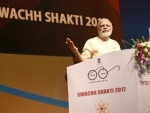 PM addresses Swachh Shakti 2017 â€“ A Convention of Women Sarpanches at Gandhinagar
