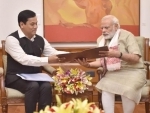 Sonowal meets PM Modi on Brahmaputra water issue