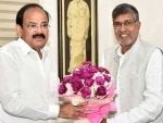 Kailash Satyarthiâ€ meets Vice President M Venkaiah Naidu