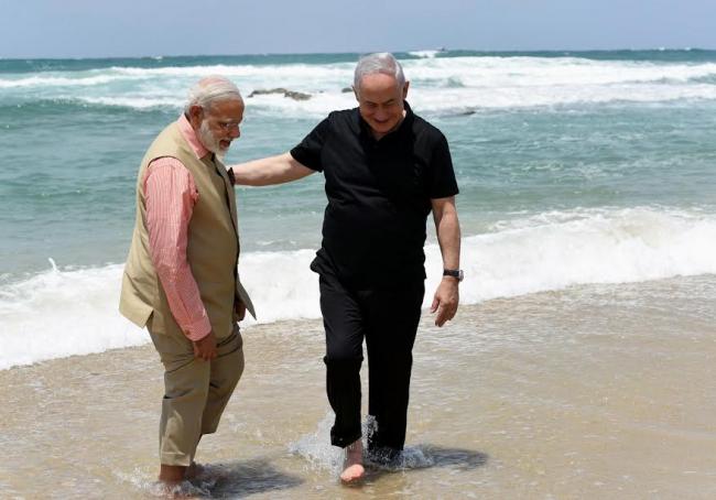 Amid diplomatic talks, Modi's bromance with Netanyahu steals the show