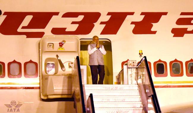 PM Modi returns to India after two nations visit