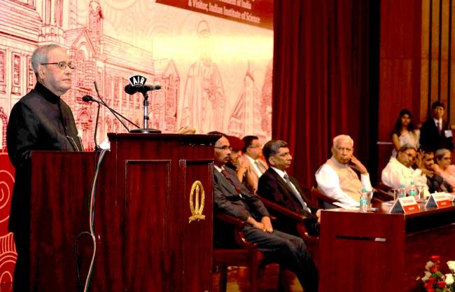 Pranab Mukherjee addresses annual convocation of Indian Institute of Science, Bengaluru