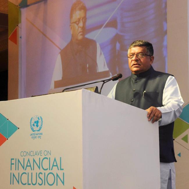 Digital inclusion is the foundation of financial inclusion: Ravi Shankar Prasad 