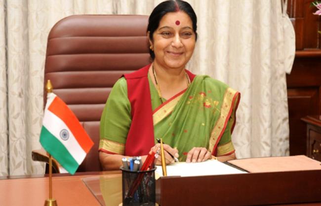 We help even if you are stuck on Mars : Sushma Swaraj's jocular tweet goes viral