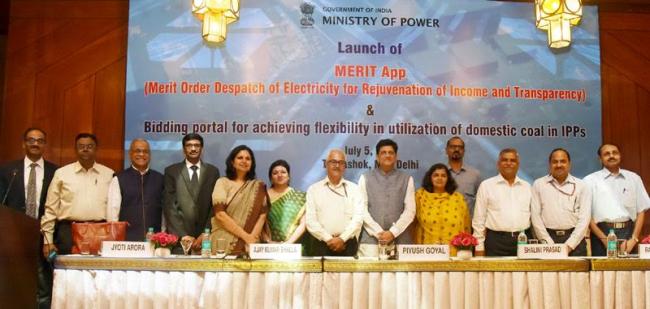 Union Minister Piyush Goyal inaugurates MERIT app and e-Bidding portal for utilization of domestic coal in IPP Power Stations