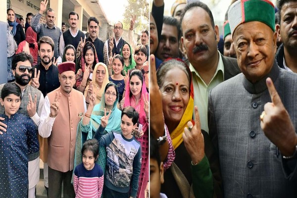 Himachal Pradesh polls: more than 64 percent votes cast till 4 pm 