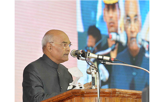 President of India Ram Nath Kovind in Madhya Pradesh; addresses Sadguru Kabir Mahotsav