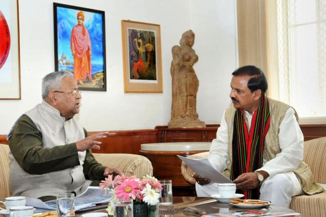 Governor of Nagaland & Arunachal Pradesh meets Mahesh Sharma