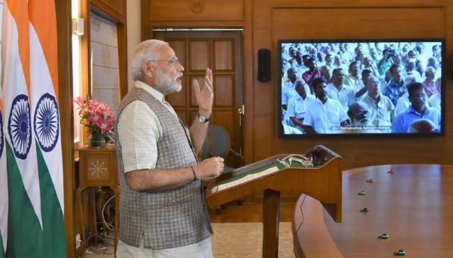 Technology has made things so much simpler: Modi