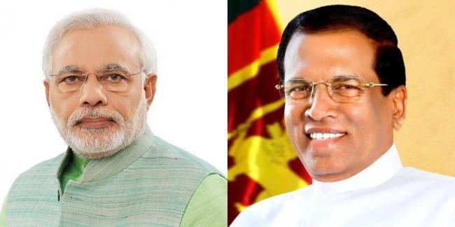 PM Modi greets Sri Lankan President Sirisena on his birthday 