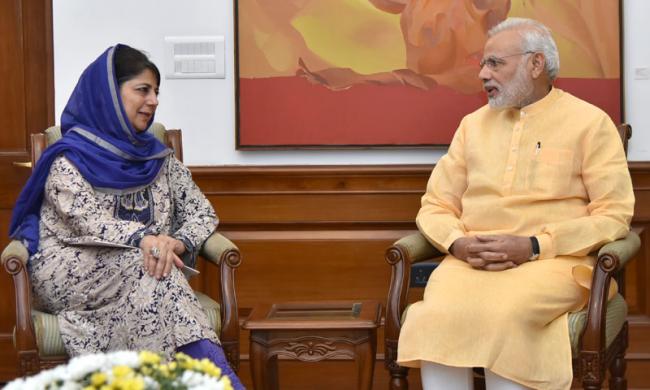 Narendra Modi wishes Mehbooba Mufti on her birthday