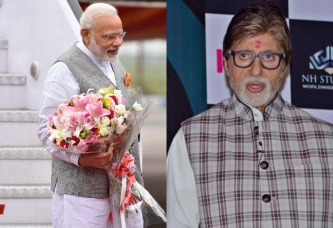 PM Modi greets Amitabh Bachchan on his birthday