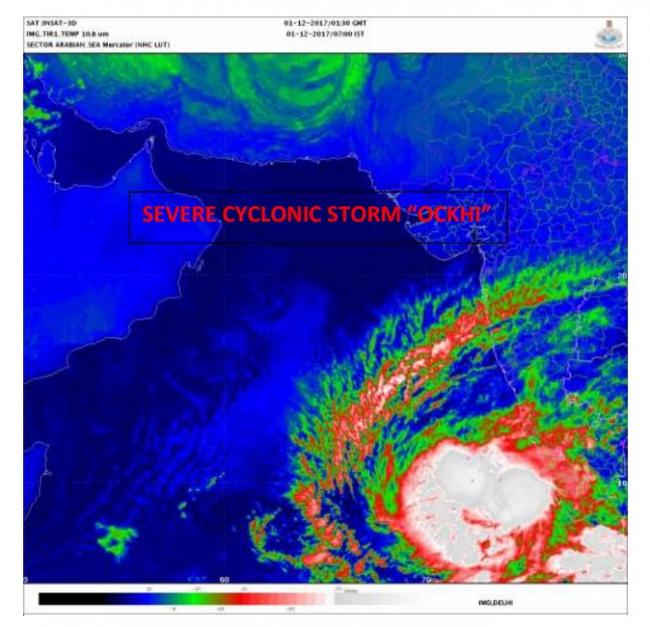 Cyclone Ockhi causes large-scale damage to Kerala and Tamil Nadu, leaves eight dead