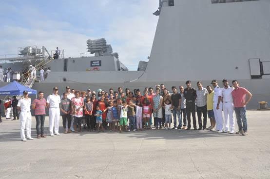 INS Sahyadri on Overseas Deployment to Papua New Guinea