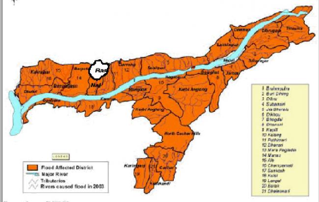 Assam: 20 students rescued after country boat capsizes in midst of Kopili river