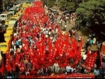 Lenin statue demolition in Tripura: Left activists march in Kolkata 