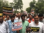 Delhi: BJP counters Delhi Ministers by resorting to sit-in at state secretariat