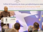 President of India Kovind addresses a foreign policy think tank in Athens