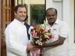 Kumaraswamy to take oath as Karnataka CM today in a show of anti-BJP opposition unity