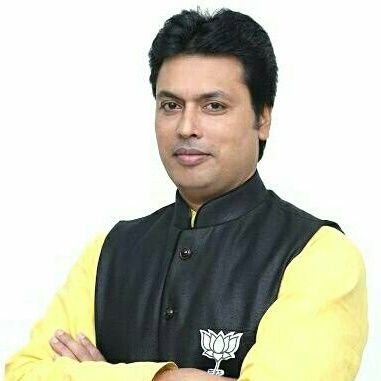 Biplab Kumar Deb unanimously chosen as Tripura BJP party leader in the state assemby