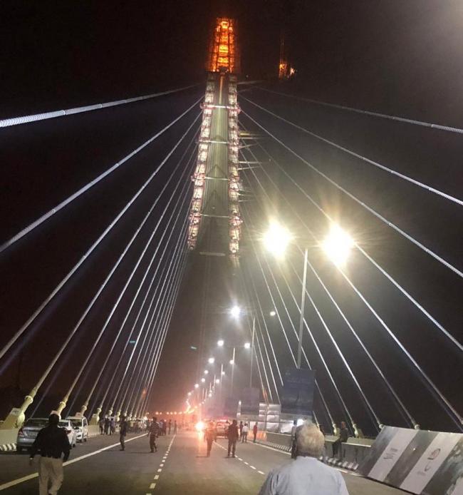Delhi's Siganture Bridge over Yamuna to be inaugurated today