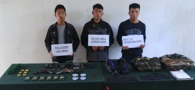 Assam Rifles nab three NSCN-IM militants 