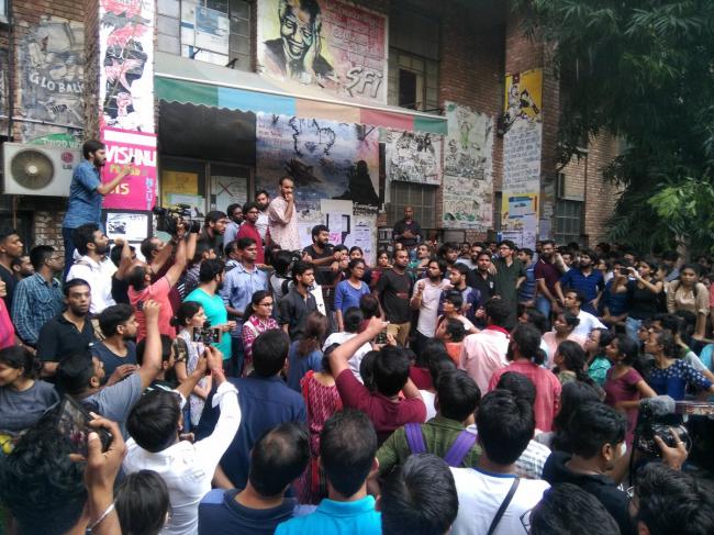 After violence and protest, JNUSU election results expected today