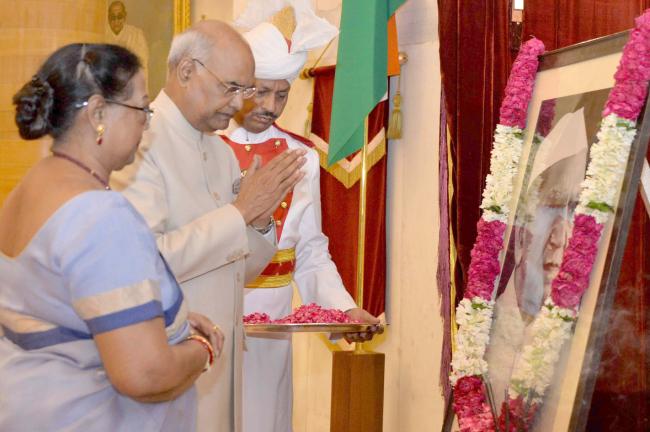 President of India Kovind pays homage to Fakhruddin Ali Ahmed on his birth anniversary