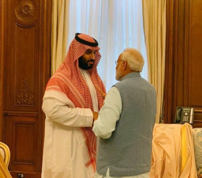 Narendra Modi meets Saudi Arabia Crown Prince Mohammed bin Salman on sidelines of G20 Summit