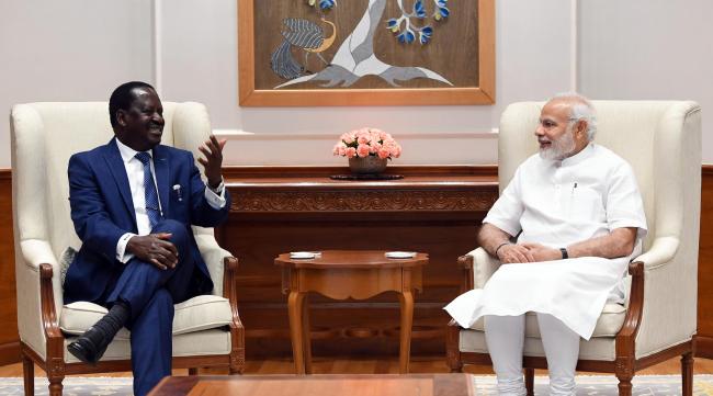 Ex- Kenya PM Raila Odinga calls on PM Modi