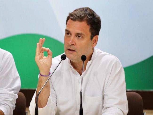 Congress president Rahul Gandhi to visit Madhya Pradesh today, address public rallies